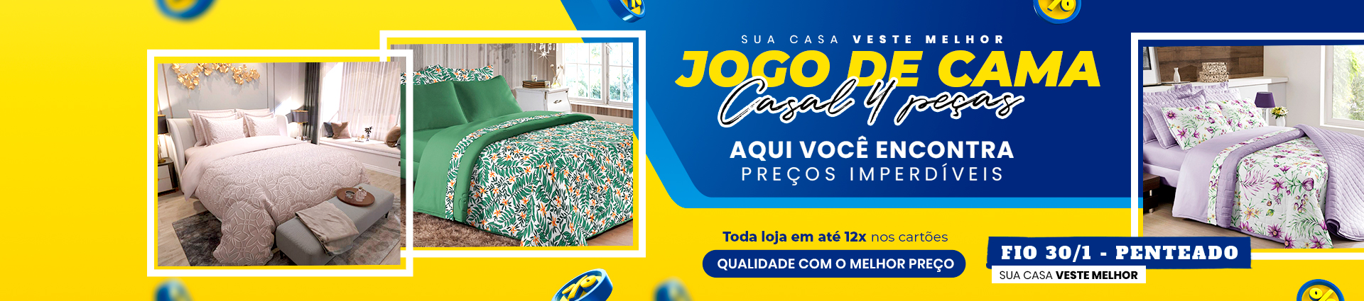 BANNER - JOGO DE CAMA