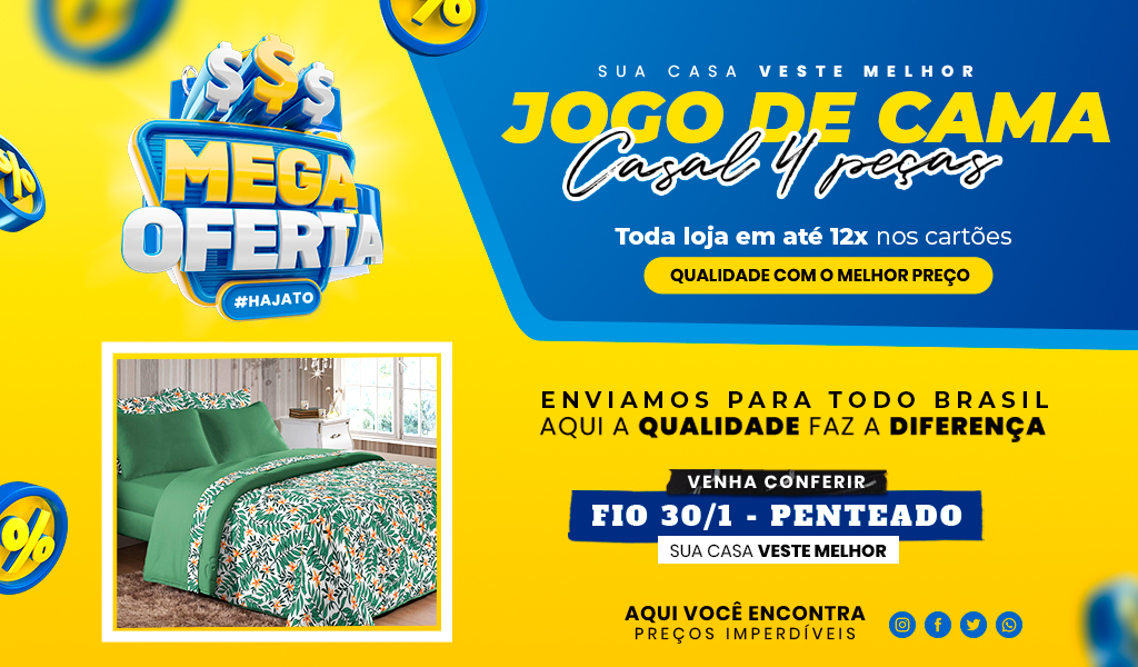 BANNER - JOGO DE CAMA