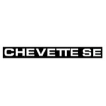 Emblema Chevette SE Plaqueta Friso Lateral