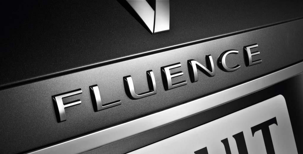 Emblema Fluence Renault Cromado