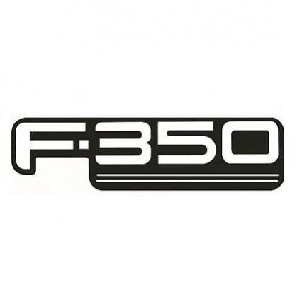 Emblema F350 - 1999 Ate 2000