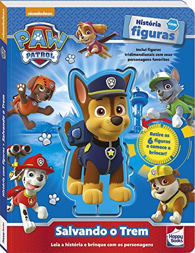 Paw Patrol: História com figuras - Salvando o trem