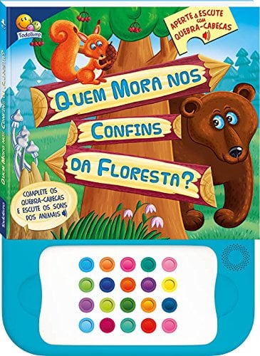 Quem mora nos confins da floresta? - Col. Aperte e escute com quebra-cabeças