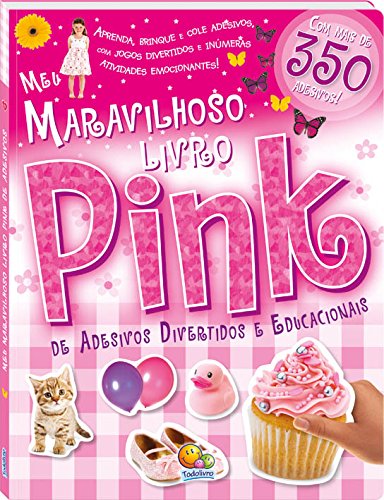 Meu maravilhoso livro pink de adesivos