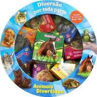 Animais divertidos: Diversão por toda parte - Inclui 8 livrinhos pop-up