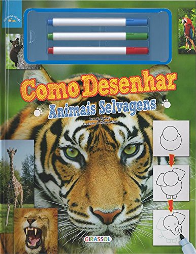 Animais selvagens: Col. Como desenhar