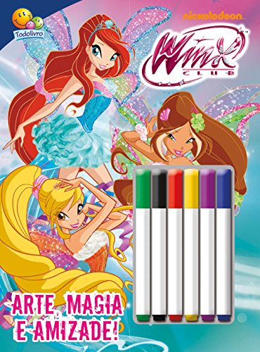 Winx Club: Col. Colorir e atividades c/ canetinha