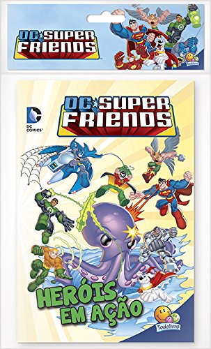 DC Super Friends - Solapa média com 8 livros