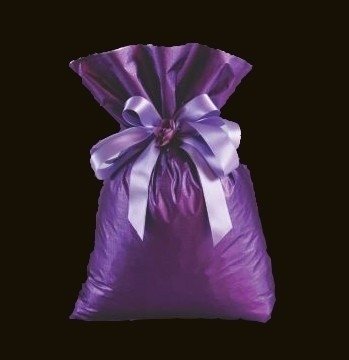 Saco soft touch - roxo: 20x29 c/ 50 un