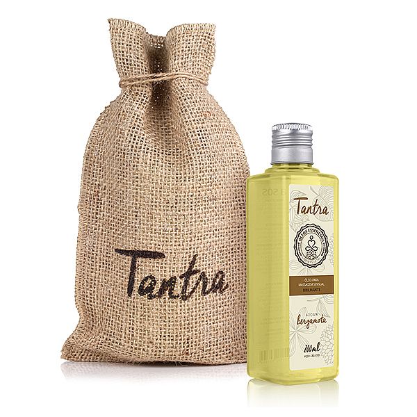 ÓLEO PARA MASSAGEM TANTRA SENSUAL AROMA BERGAMOTA