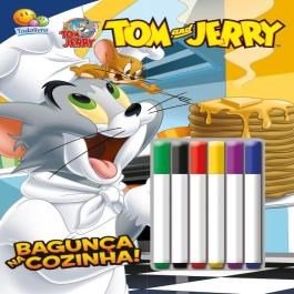 Colorir e atividades c/canetinha: Tom e Jerry