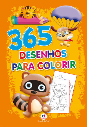 365 desenhos para colorir - Laranja