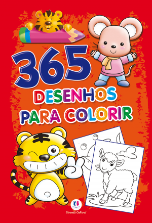 365 desenhos para colorir - Vermelho