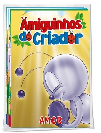 Amiguinhos do criador - Solapa média com 8 livros