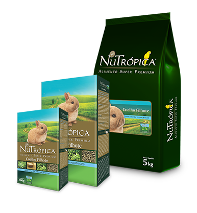 NUTRÓPICA COELHO FILHOTE - 500 G