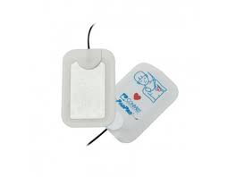 Eletrodo Multifunção Descartável para Desfibrilador DEA CMOS DRAKE (azul e branco modelo antigo)