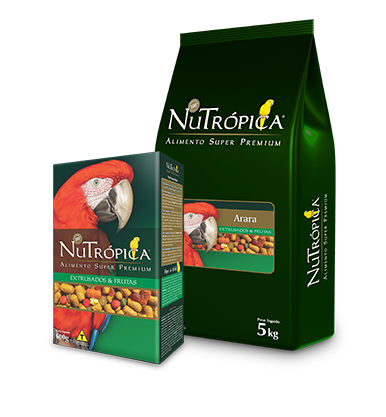 NUTRÓPICA ARARA COM FRUTAS - 600 G