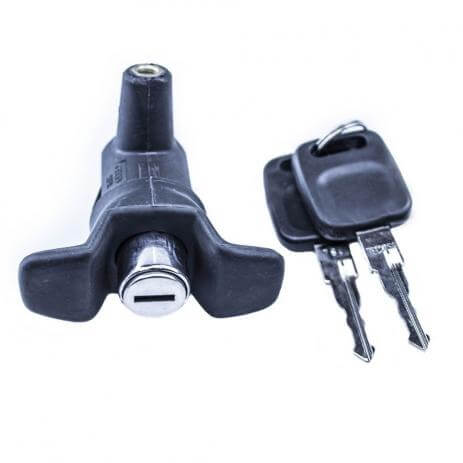 Maçaneta Externa Porta Mala Santana Quantum Elétrica Com Chave