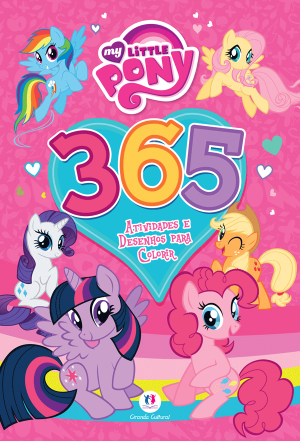 My Little Pony – Conjunto de livros de colorir para crianças – Pacote com 2  livros de atividades