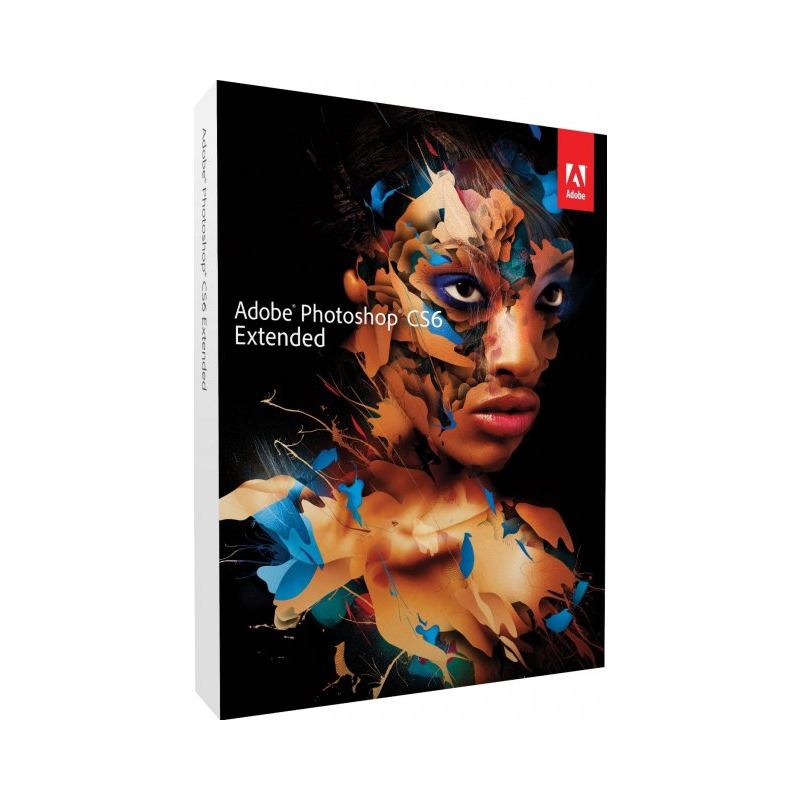 Adobe Photoshop CS6 Extended Box Lacrado