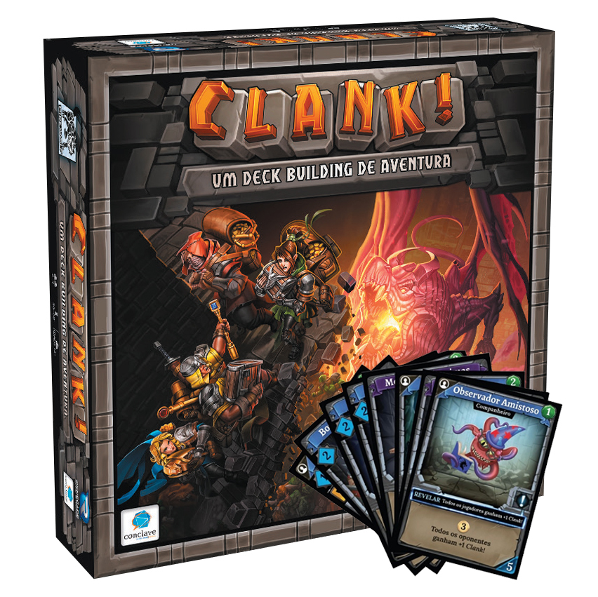 CLANK! UM DECK BUILDING DE AVENTURA + CARDS PROMO