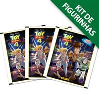 Blister de figurinhas - Figurinhas oficiais do Toy Story 4