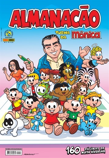 Almanacão Turma Da Mônica Passatempos, Jogos e Colorir Escplha Sua Capa