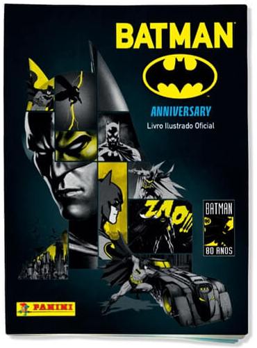 Álbum ilustrado oficial Batman 80 anos - Capa Cartão