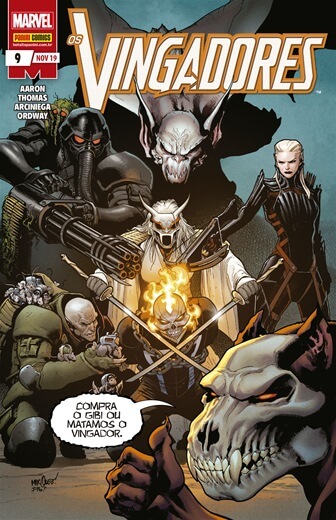 Marvel Comics: Os vingadores - Os mais poderosos da terra! - Vol. 9