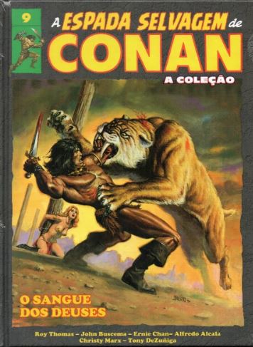 O sangue dos Deuses: Col. A espada selvagem de Conan - Vol. 9