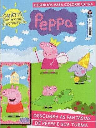 Peppa Pig - Desenhos para colorir extra