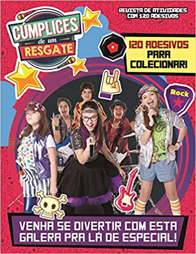 Cúmplices de um resgate - Revista de atividades com 120 adesivos