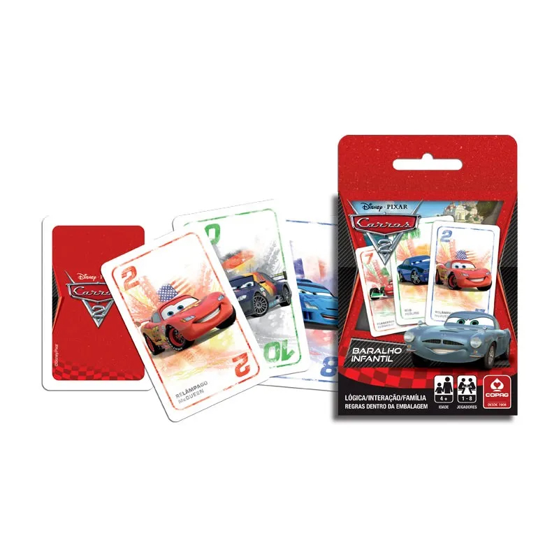 BARALHO INFANTIL CARROS 2