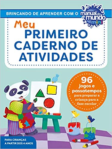 Meu primeiro caderno de atividades: Col. Manual do mundo mini