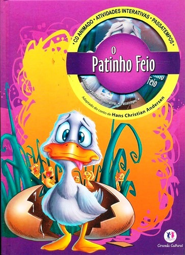 O patinho feio: CD animado - Atividades interativas - Passatempos