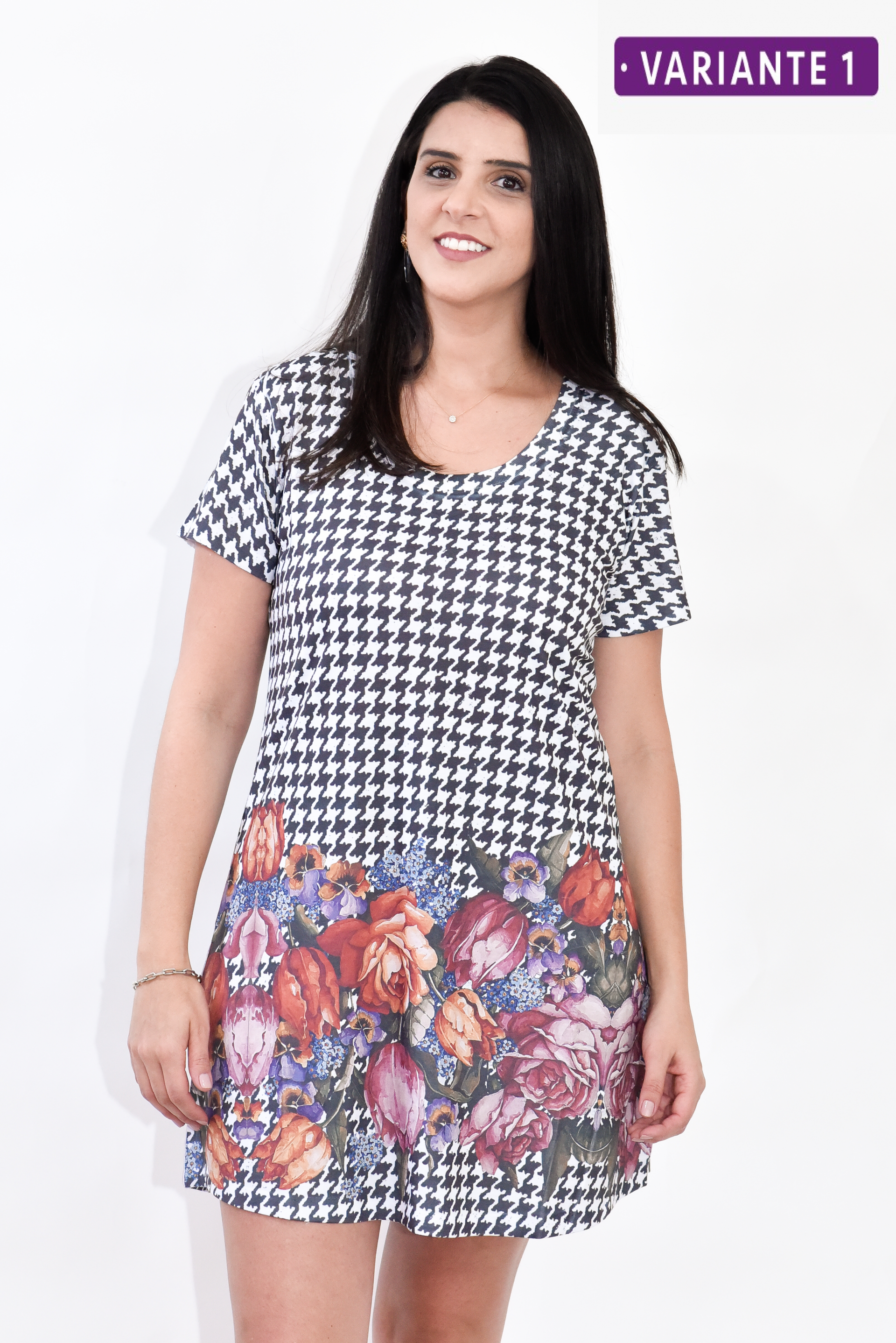 CAMISOLA ESTAMPA GEOMETRICA