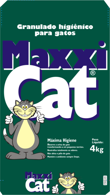 Areia Higiênica Maxxi Cat - 4kg
