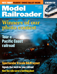 Usado - Revista Model Railroader - March - 2001
