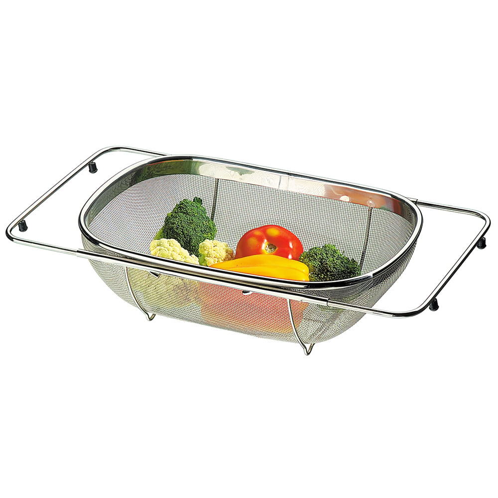 Cesto para Lavar Frutas e Verduras Aço Inox Verona BRINOX 2174/000 hastes regulaveis