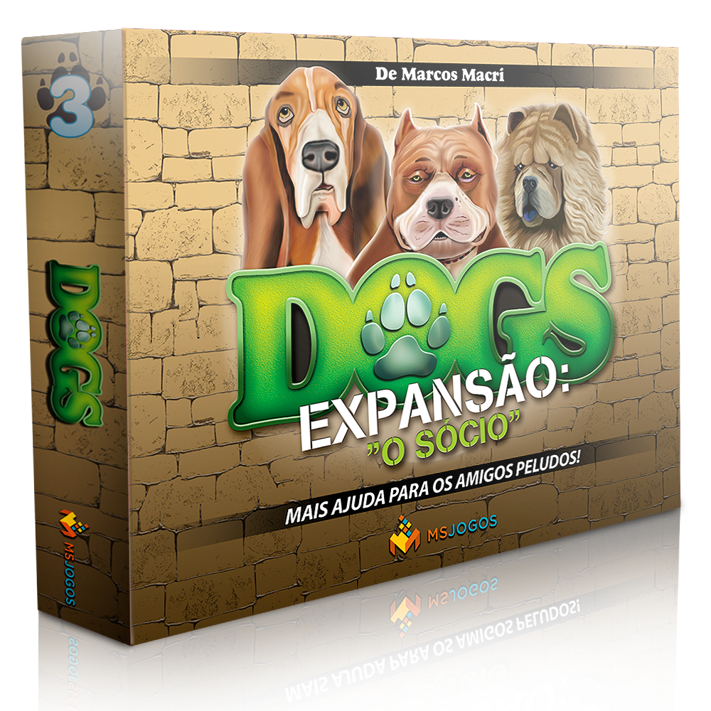 DOGS BOARDGAME EXPANSÃO O SÓCIO 