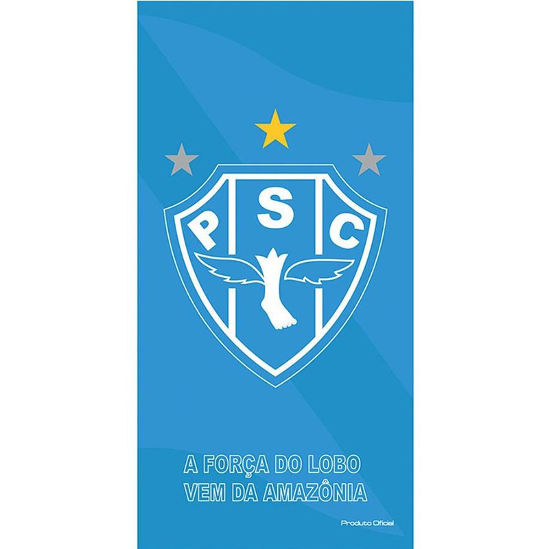 Toalha de Praia Buettner Felpuda Estampada Paysandu Azul
