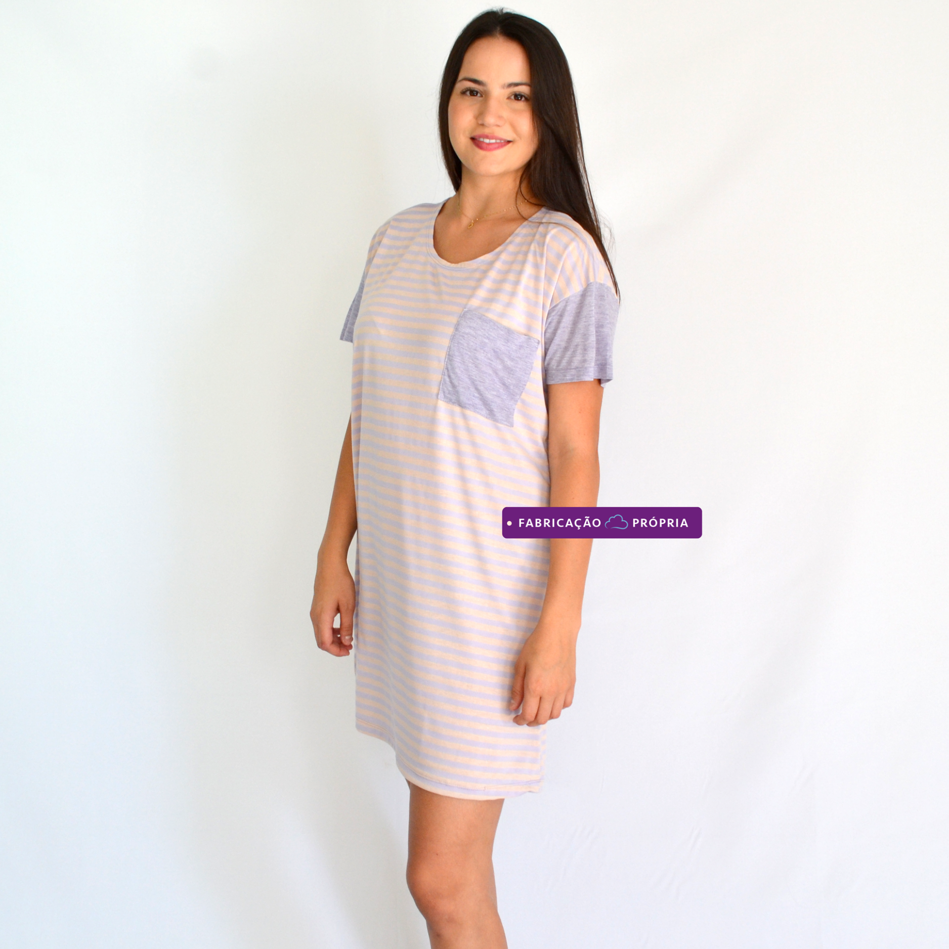 CAMISOLA COM DETALHE DE BOLSO 