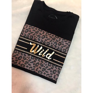 Camiseta Feminina T-shirt WILD Cores