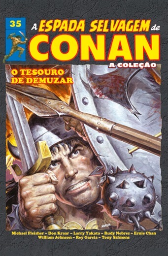 A espada selvagem de Conan: O tesouro de Demuzar - Vol. 35
