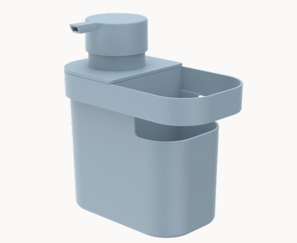 Dispenser Detergente Organizador Pia Trium 650 ml azul glacial Ou DT550