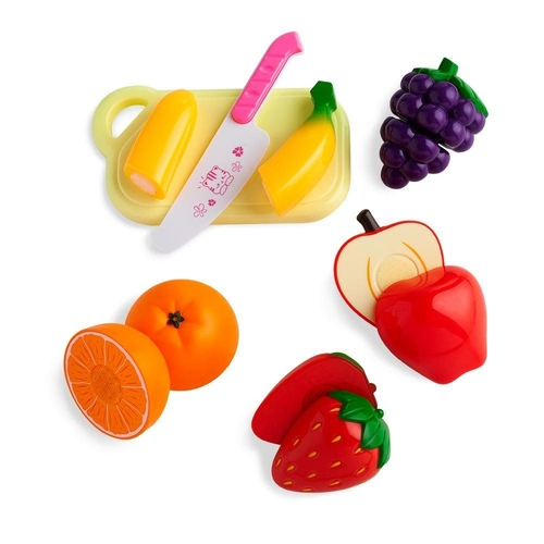 Mini Feirinha Frutas Com Velcro - Creative Fun - Multikids