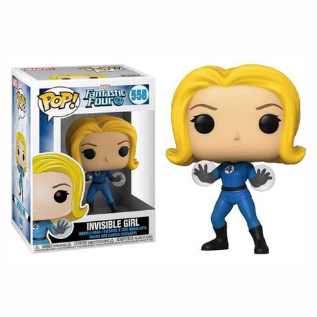 POP! FUNKO QUARTETO FANTASTICO - INVISIBLE GIRL #558