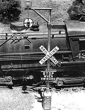 American Limited - HO Stationary Wig Wag Grade Crossing Signal Pkg (2) - #5001