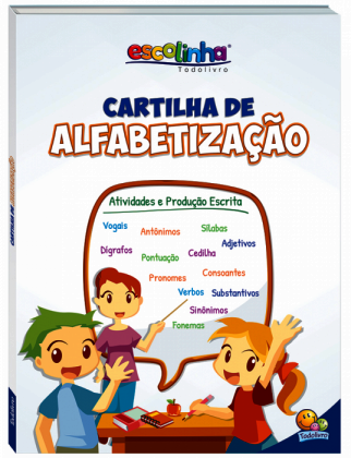 Cartilha de alfabetização - Escolinha