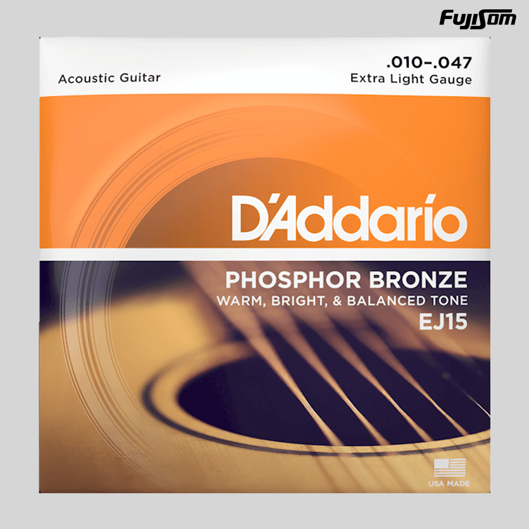 ENCORDOAMENTO DADDARIO PARA VIOLÃO AÇO 010 EJ-15